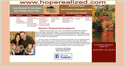 Desktop Screenshot of hoperealized.com